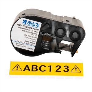 BRADY 131583MC1-1000-595-YL-BK