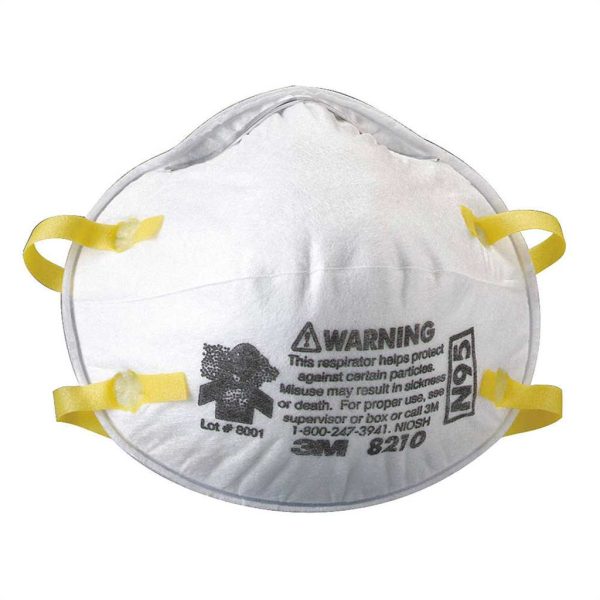 Mascarilla Respirador para Partículas 3M 8210